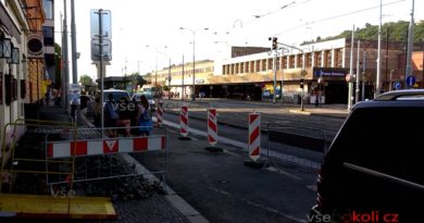 rekonstrukce ulice u Knížecí