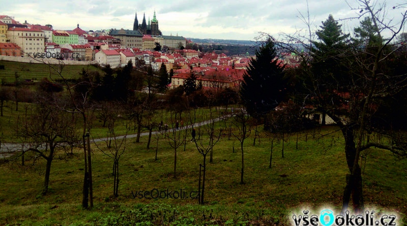 Petřín CESTA Z pRAŘSKÝSHO HRADU