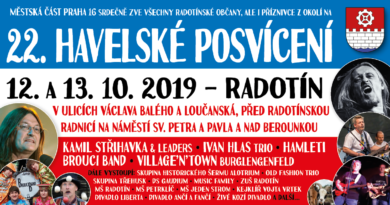 12 - 13. 10 se v Praze 16 uskuteční v Radotíně Jarmark společně s Havlovým posvícení.