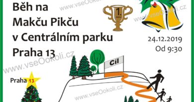 Na Praze 13 v dne 24. prosince 2019 se uskuteční slavnostní běh na Makču Pikču.