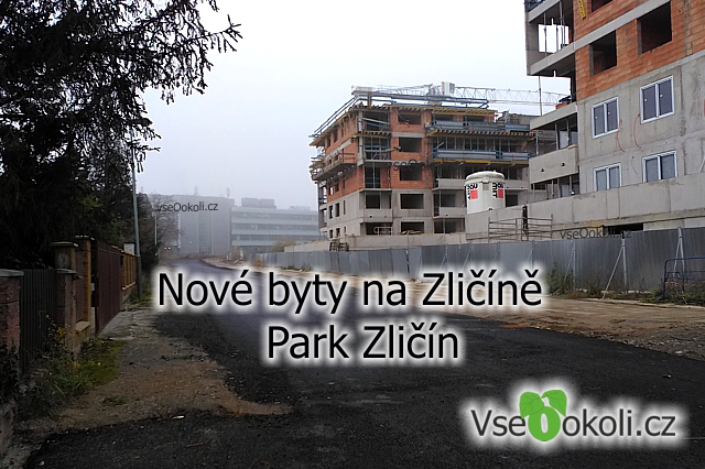 Zličín Praha 5, nový bytový komplex i s parkem a obchody vznikne u metropole Zličín.