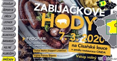 Zabijačkové hody, Praha 5 Císařská louka u Vltavy