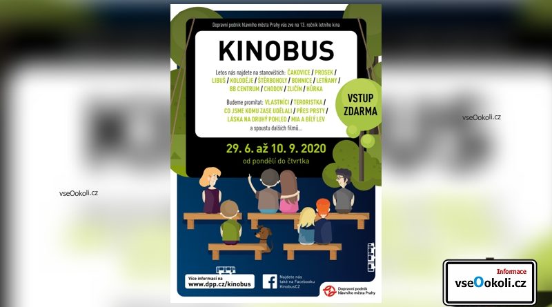 Kinobus 2020 neboli pojízdné kino.