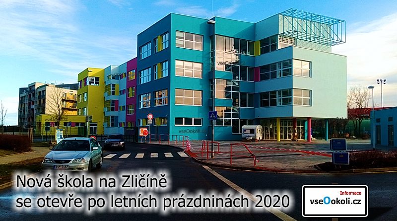 Škola na Zličíně se otevře v září roku 2020.