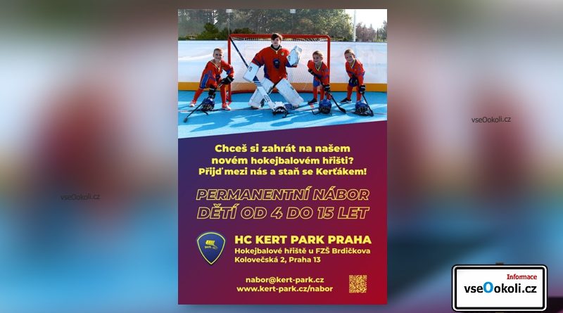 Nábor do hokejbalového týmu na Praze 13. HC Kert Praha