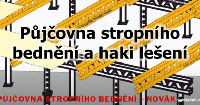Stropní bednění a Haki lešení půjčovna na stavbu stropu. Praha 13, Praha - západ, Praha 5 stropní bednění.