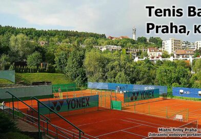 Kousek od Vypichu a Motolu se nachází tenisový areál. Tenis banka Praha, Košíře