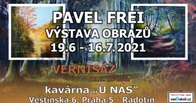 Frei Pavel - Výstava obrazů v Radotíně