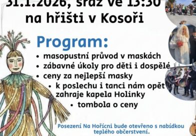Masopusty 2026 Praha západ - Kosoř